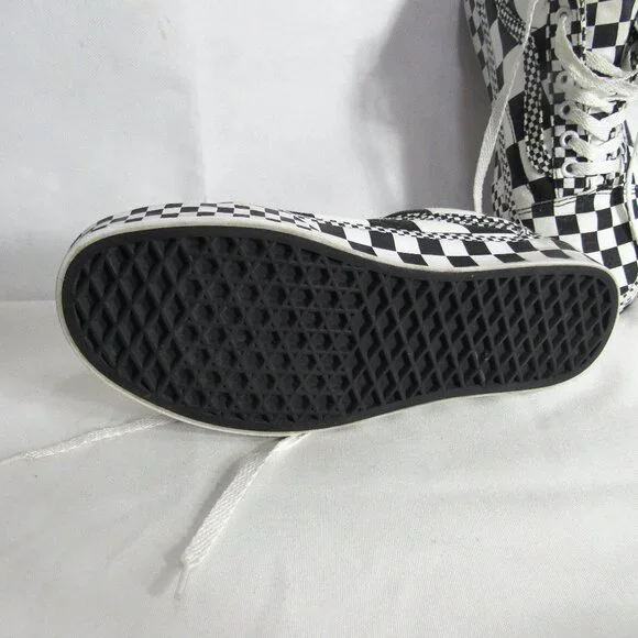 VANS OLD SKOOL CHECKER BOARD LACE UP SNEAKERS, WOMEN'S 7 OR MEN'S 5.5 - Picture 10 of 13